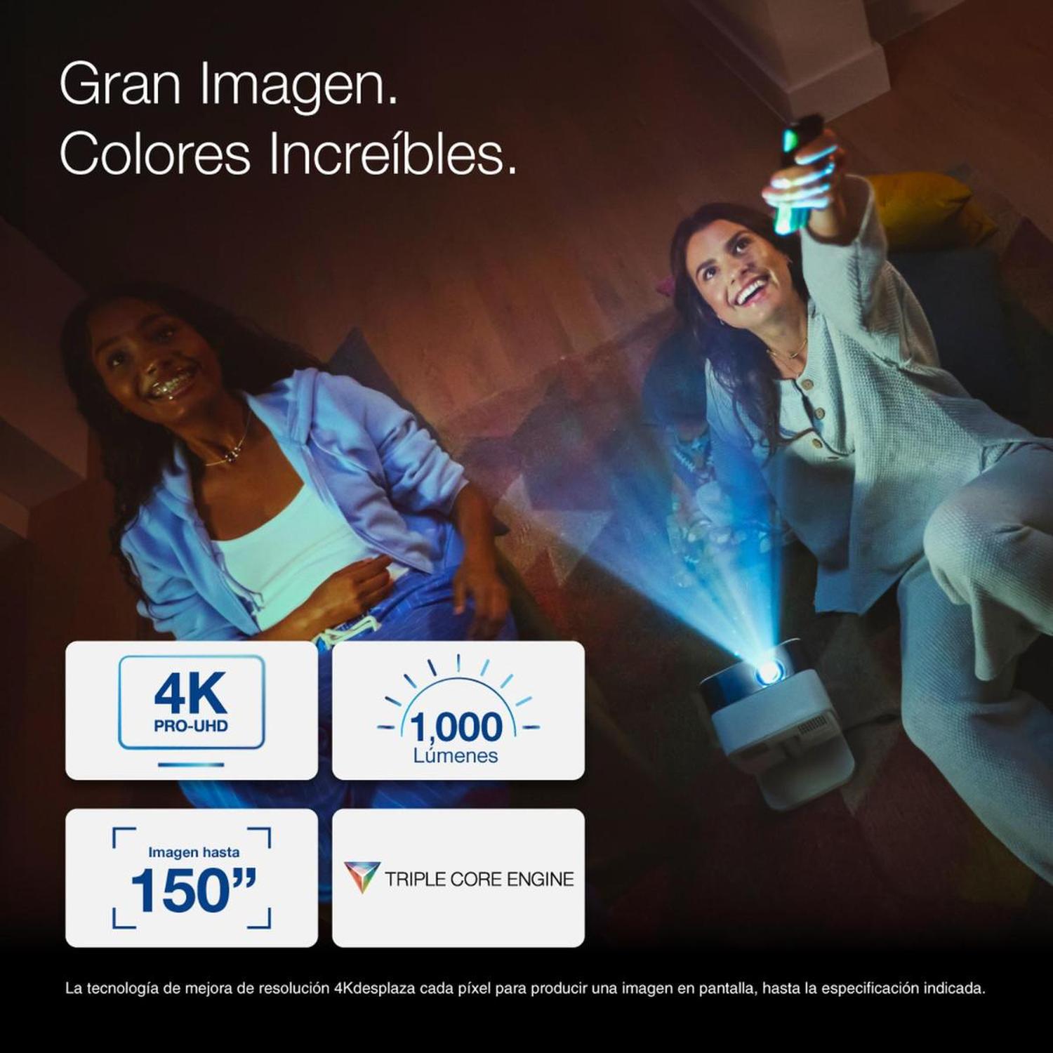 PROYECTOR EPSON SMART LIFESTUDIO EF-72 + MALETÍN + POP CORN - 3