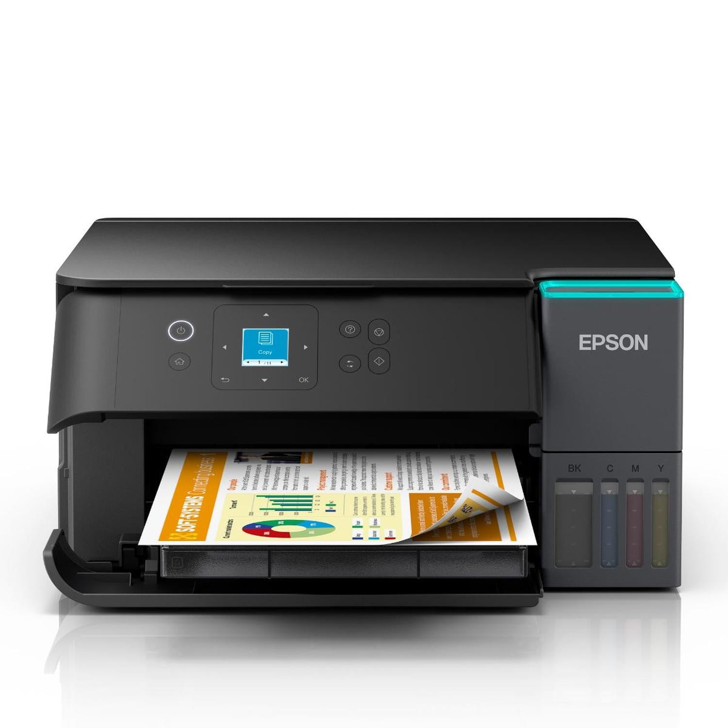 IMPRESORA EPSON MULTIFUNCIÓN 3EN1 ECOTANK L4360 DUPLEX/WI-FI - 1