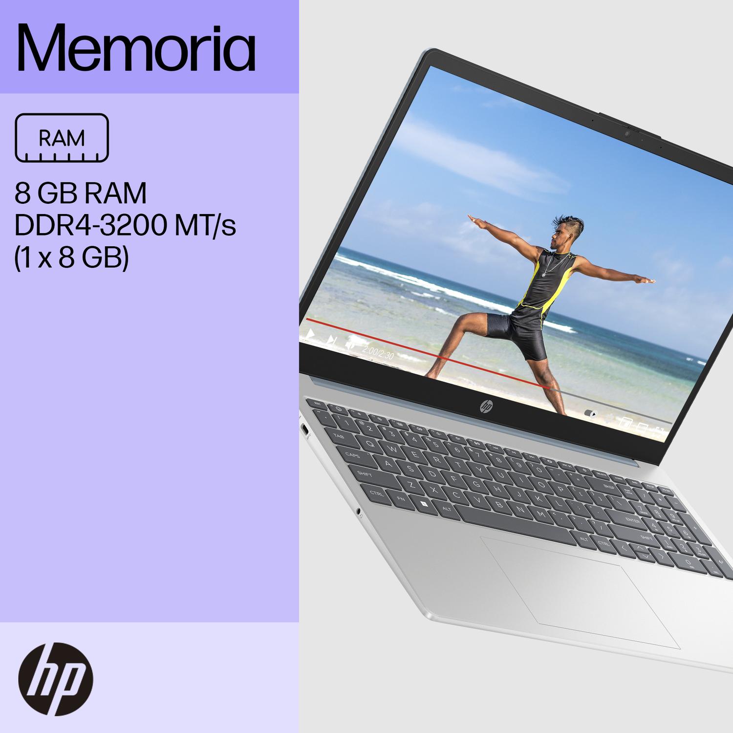 LAPTOP HP 15-FD0253LA, INTEL CORE I5, 8 GB RAM, 512 GB SSD, 15.6' FHD, WINDOWS 11 HOME - 8
