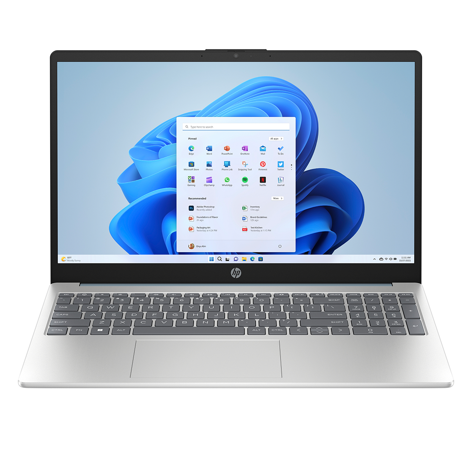 LAPTOP HP 15-FC0250LA, AMD RYZEN 5, 8 GB RAM, 512 GB SSD, 15.6' FHD, WINDOWS 11 HOME - 1