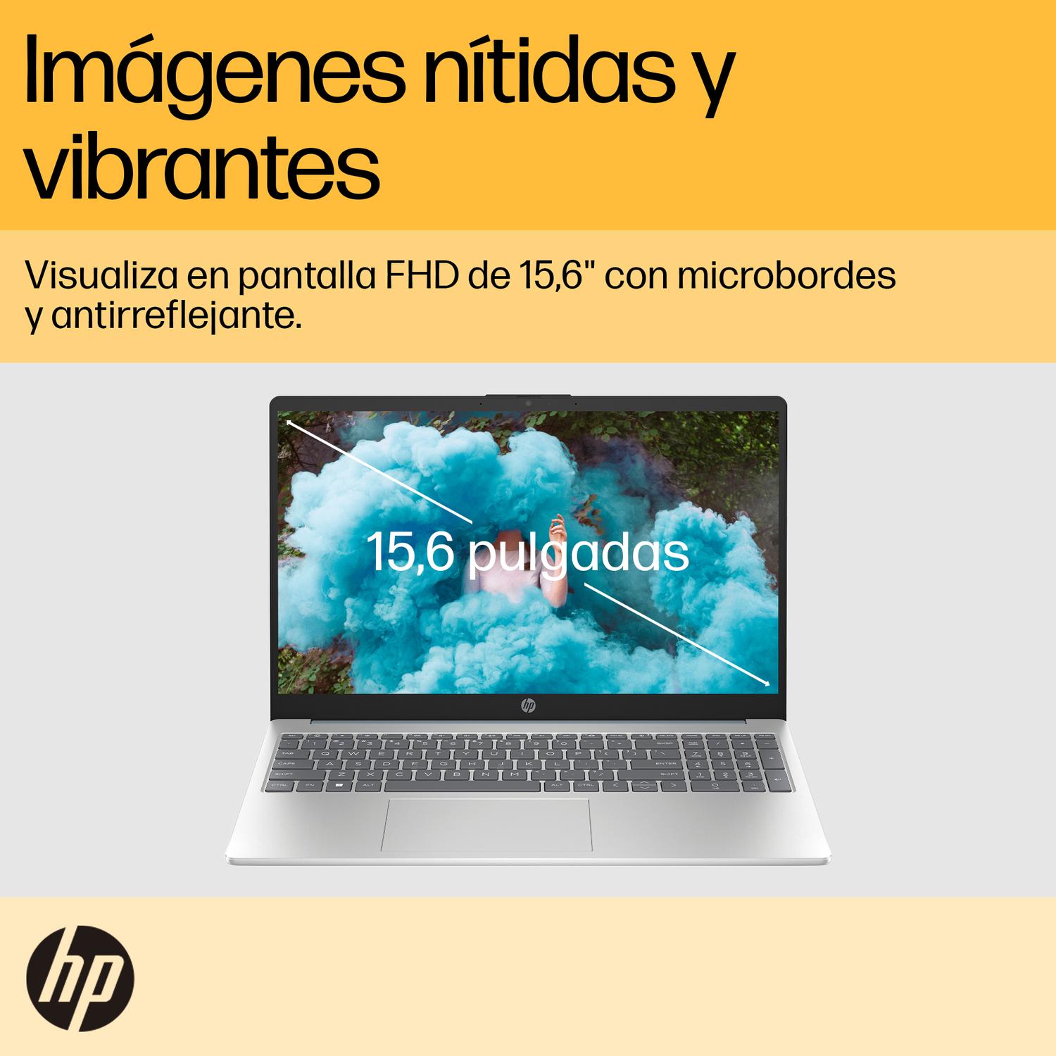 LAPTOP HP 15-FC0250LA, AMD RYZEN 5, 8 GB RAM, 512 GB SSD, 15.6' FHD, WINDOWS 11 HOME - 9