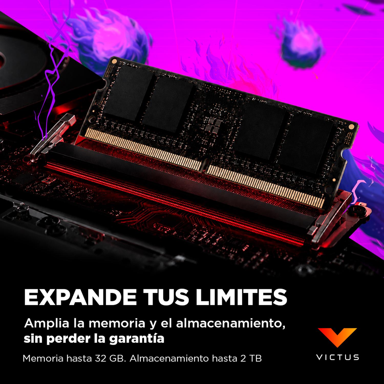 LAPTOP GAMER VICTUS BY HP 15-FA2018LA, INTEL CORE I5, 8 GB RAM, NVIDIA GEFORCE RTX 4050, 512 GB SSD, - 9
