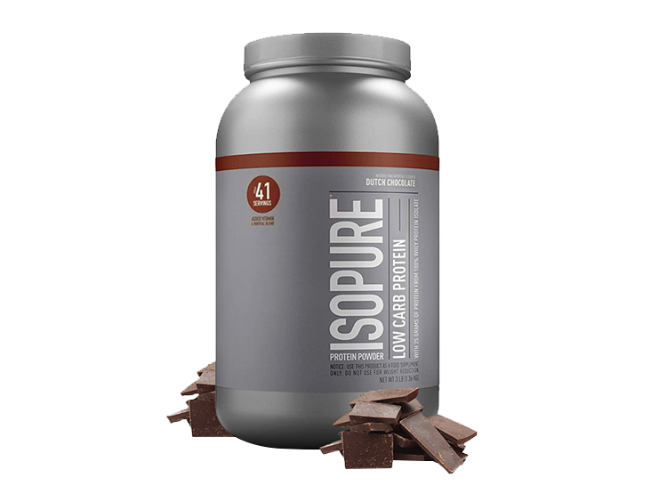 PROTEÍNA AISLADA ISOPURE 3LB ZERO CARB CHOCOLATE - 1