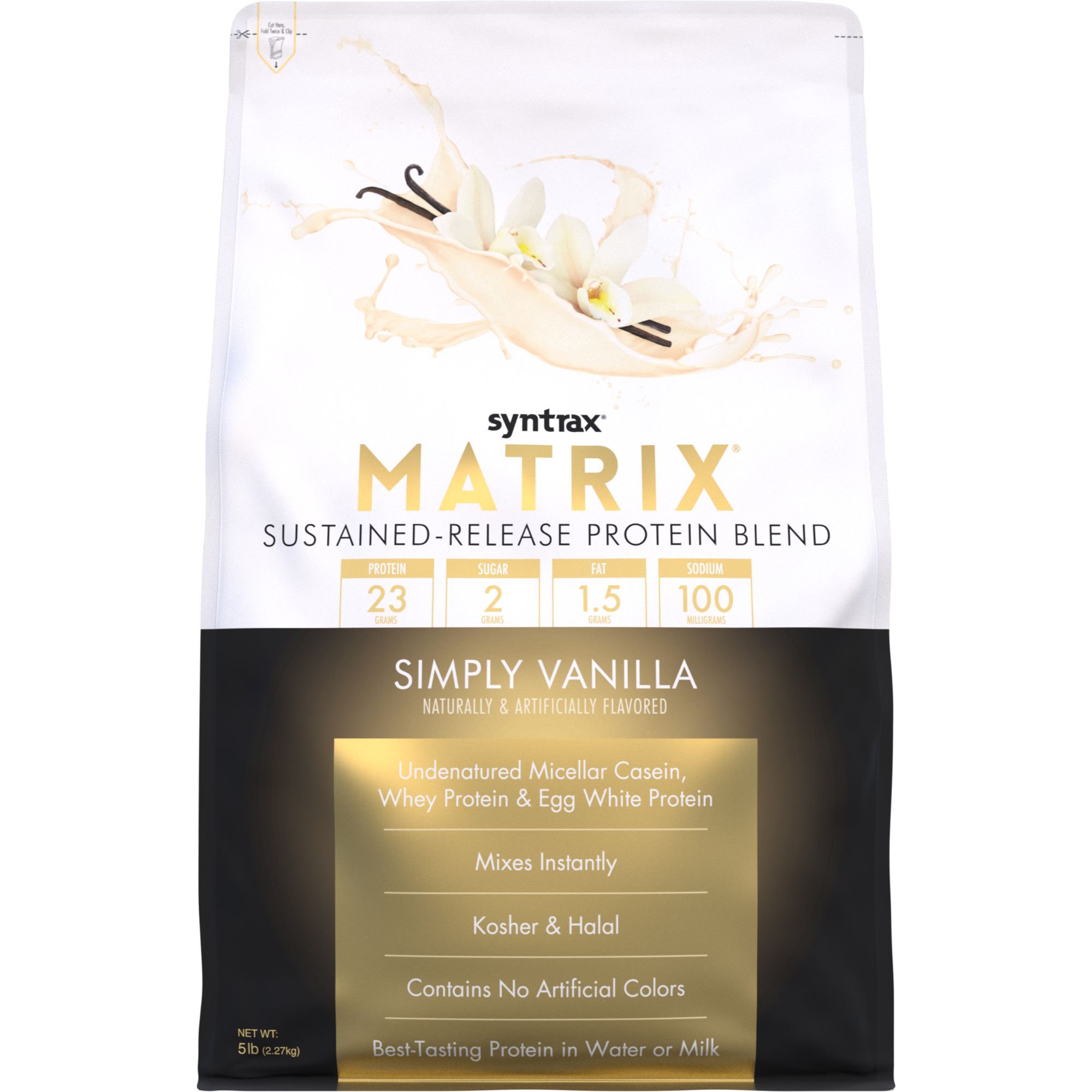 PROTEÍNA MATRIX 5LB VAINILLA - SYNTRAX - 1