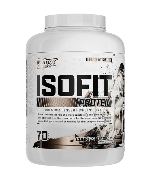 ISOFIT  COOKIES Y CREAM  2450G (5 LB) - NUTREX - 1