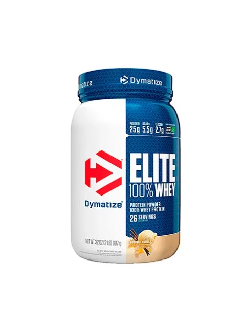 PROTEÍNA ELITE 100% WHEY 2LB - DYMATIZE - VAINILLA - 1