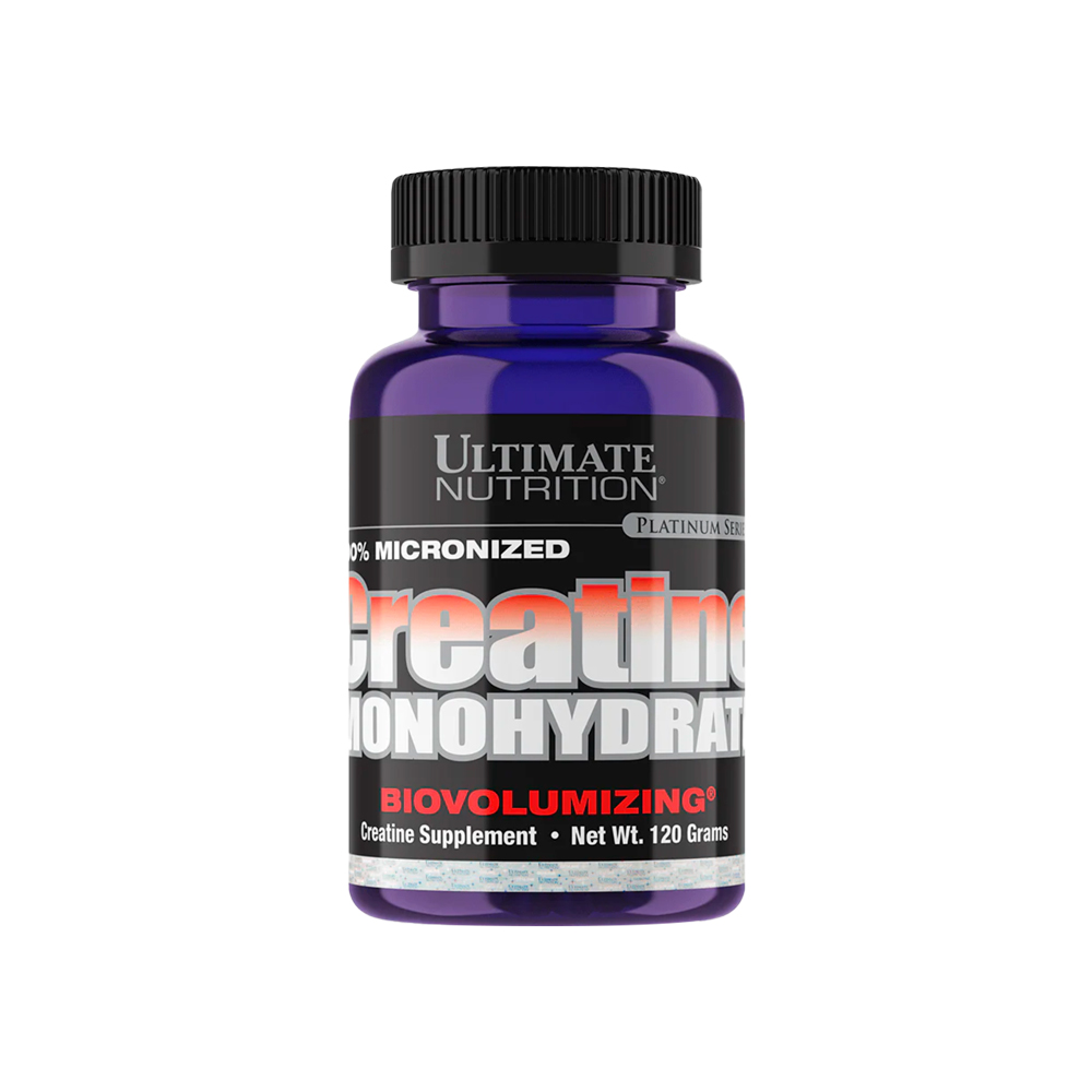 CREATINA MONOHIDRATADA 120G - ULTIMATE NUTRITION - 1