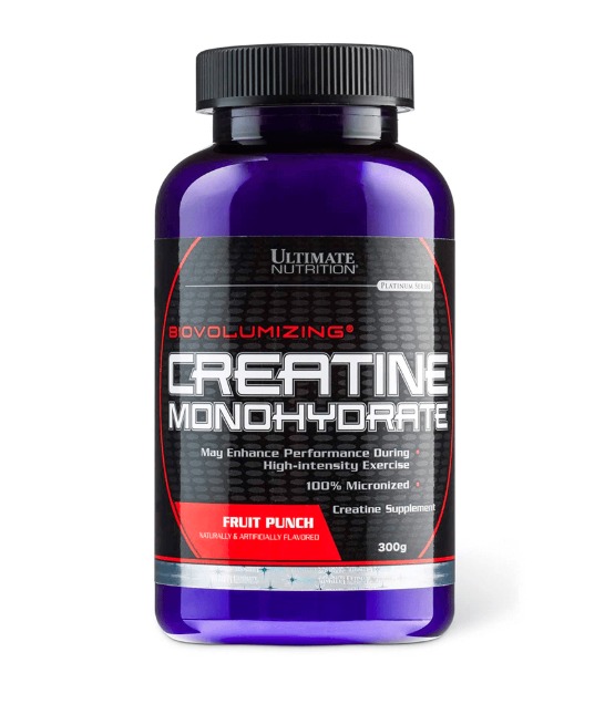 CREATINA MONOHIDRATADA FRUIT PUNCH 300G - ULTIMATE NUTRITION - 1