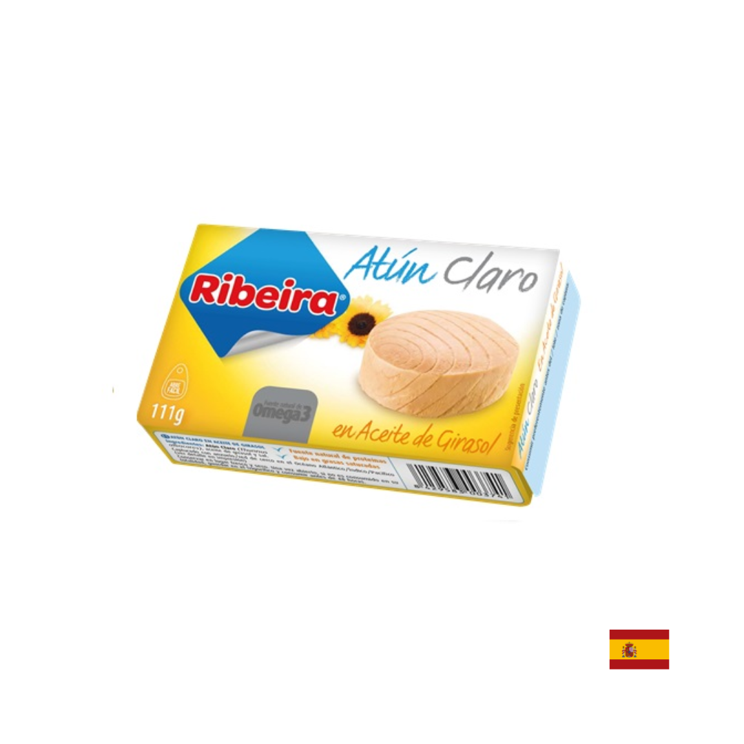 CONSERVA DE ATÚN EN ACEITE DE GIRASOL SIN GLUTEN 111GR - 1