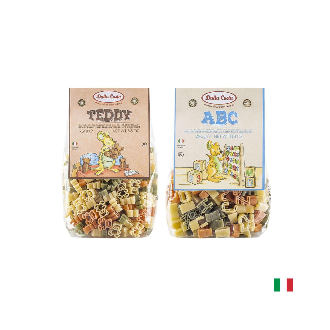 PASTA TRICOLOR DALLA COSTA X 250 GR (Teddy / ABC) - 1