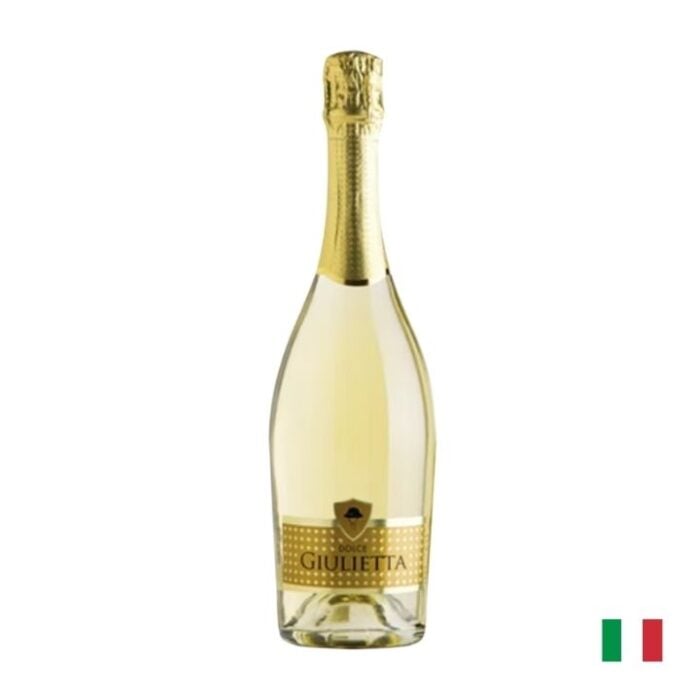 VINO BOTELLA VIDRIO 750 ML UNIDAD 1 ESPUMANTE GAMBELLARA DULCE GIULIETTA - 1