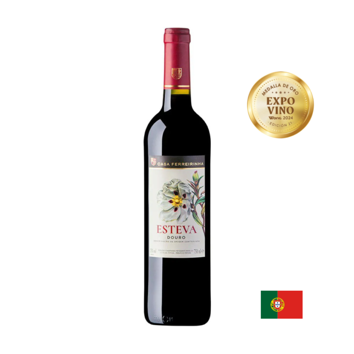 VINO TINTO BOTELLA VIDRIO 750 ML UNIDAD 1 CASA FERREIRINHA ESTEVA DOURO - 1