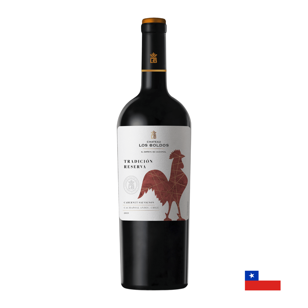 VINO TINTO BOTELLA VIDRIO 750 ML UNIDAD 1 CHATEAU LOS BOLDOS TRADICION RESERVA CABERNET SAUVIGNON - 1
