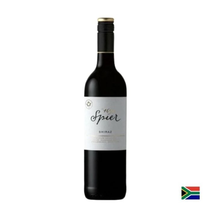VINO TINTO BOTELLA VIDRIO 750 ML UNIDAD 1 SPIER SIGNATURE SHIRAZ - 1