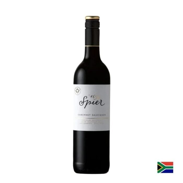 VINO TINTO BOTELLA VIDRIO 750 ML UNIDAD 1 SPIER SIGNATURE CABERNET SAUVIGNON - 1