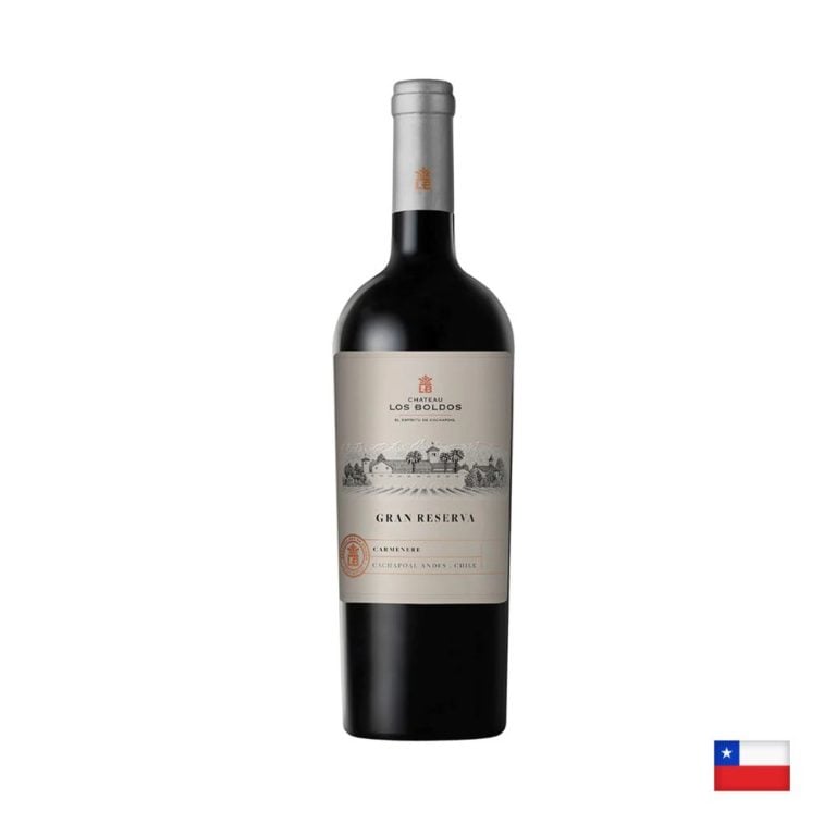 VINO TINTO BOTELLA VIDRIO 750 ML UNIDAD 1 CHATEAU LOS BOLDOS GRAN RESERVA CARMENERE - 1