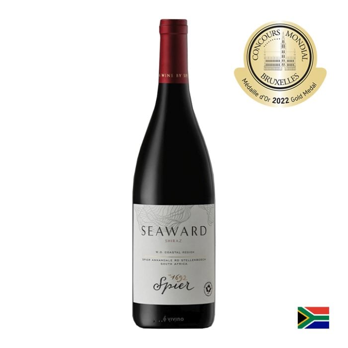 VINO TINTO BOTELLA VIDRIO 750 ML UNIDAD 1 SPIER SEAWARD SHIRAZ - 1
