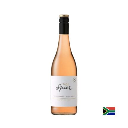 VINO BOTELLA VIDRIO 750 ML UNIDAD 1 ROSADO SPIER SIGNATURE CHARDONNAY PINOT NOIR - 1