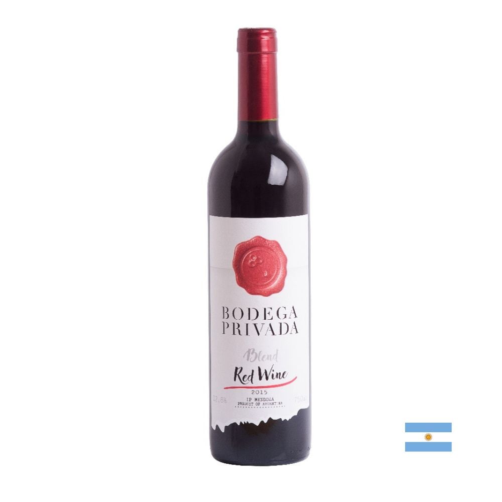 VINO TINTO BODEGA PRIVADA BLEND ( MALBEC -SYRAH) X 750 ML - 1