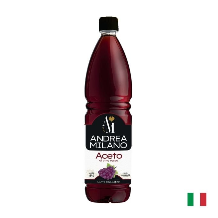 VINAGRE DE VINO TINTO ANDREA MILANO X 1 L - 1
