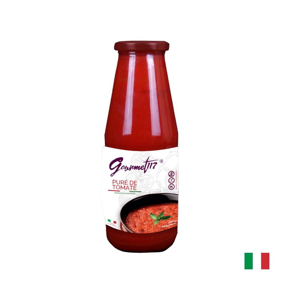 PURE DE TOMATE GOURMET117 X 680 GR - 1