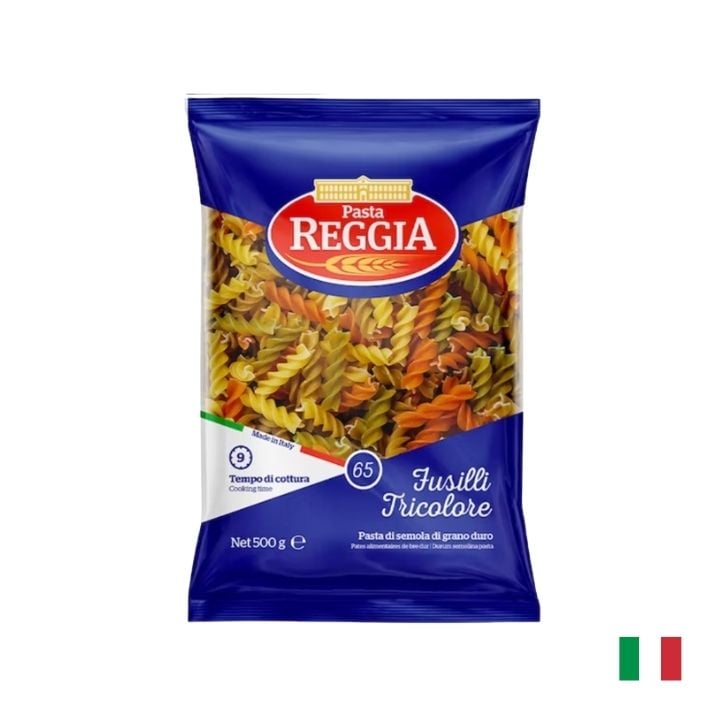 PASTA FUSILLI TRICOLORE REGGIA X 500 GR - 1