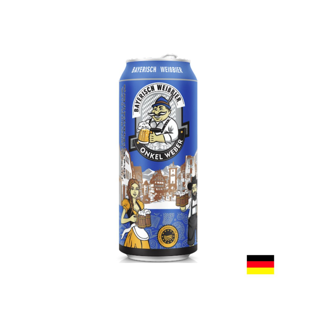 TWELVEPACK CERVEZA ONKEL WEBER DE TRIGO LATA 500ML - 2