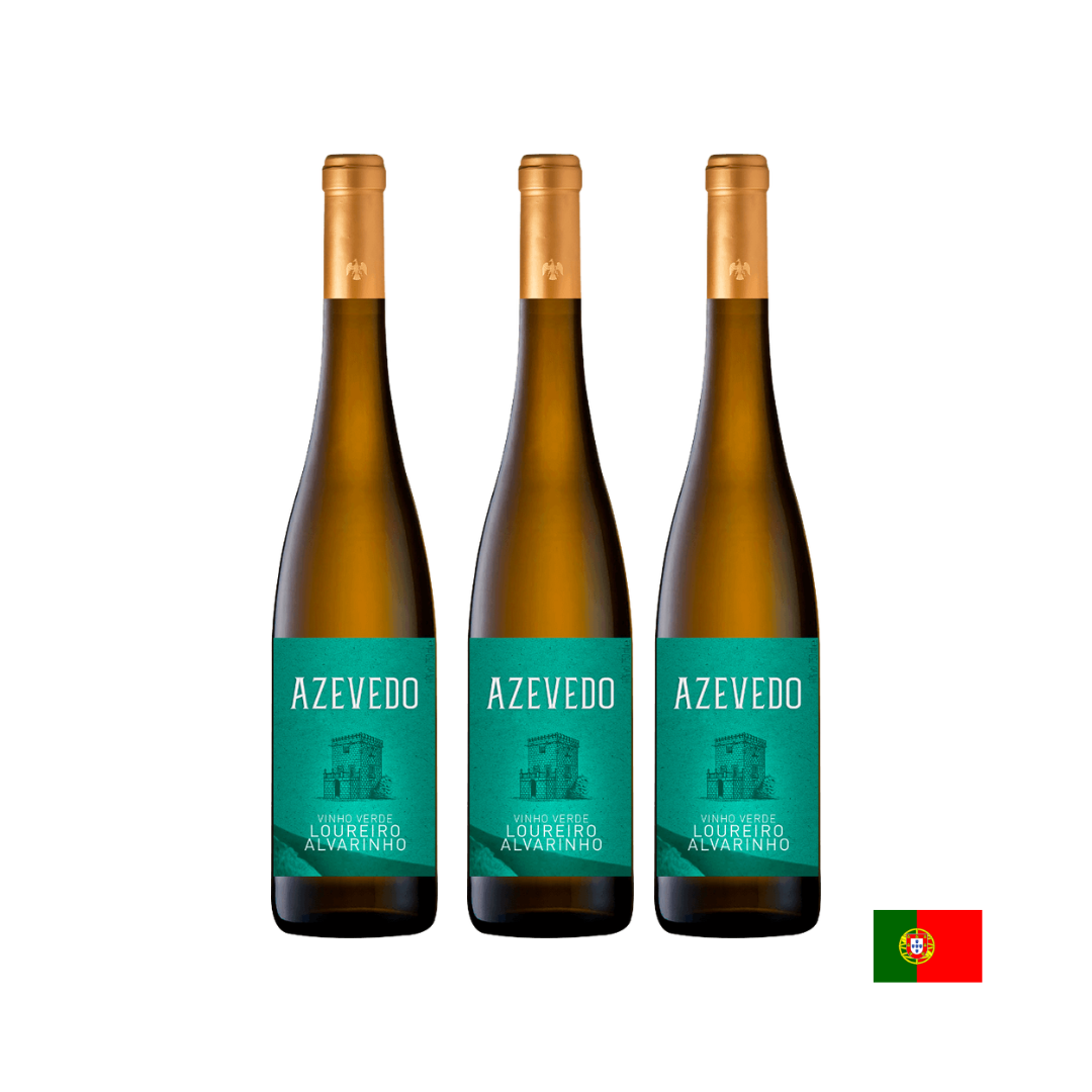 VINO BLANCO QUINTA DE AZEVEDO VINHO VERDE 750 ML X3 - 1