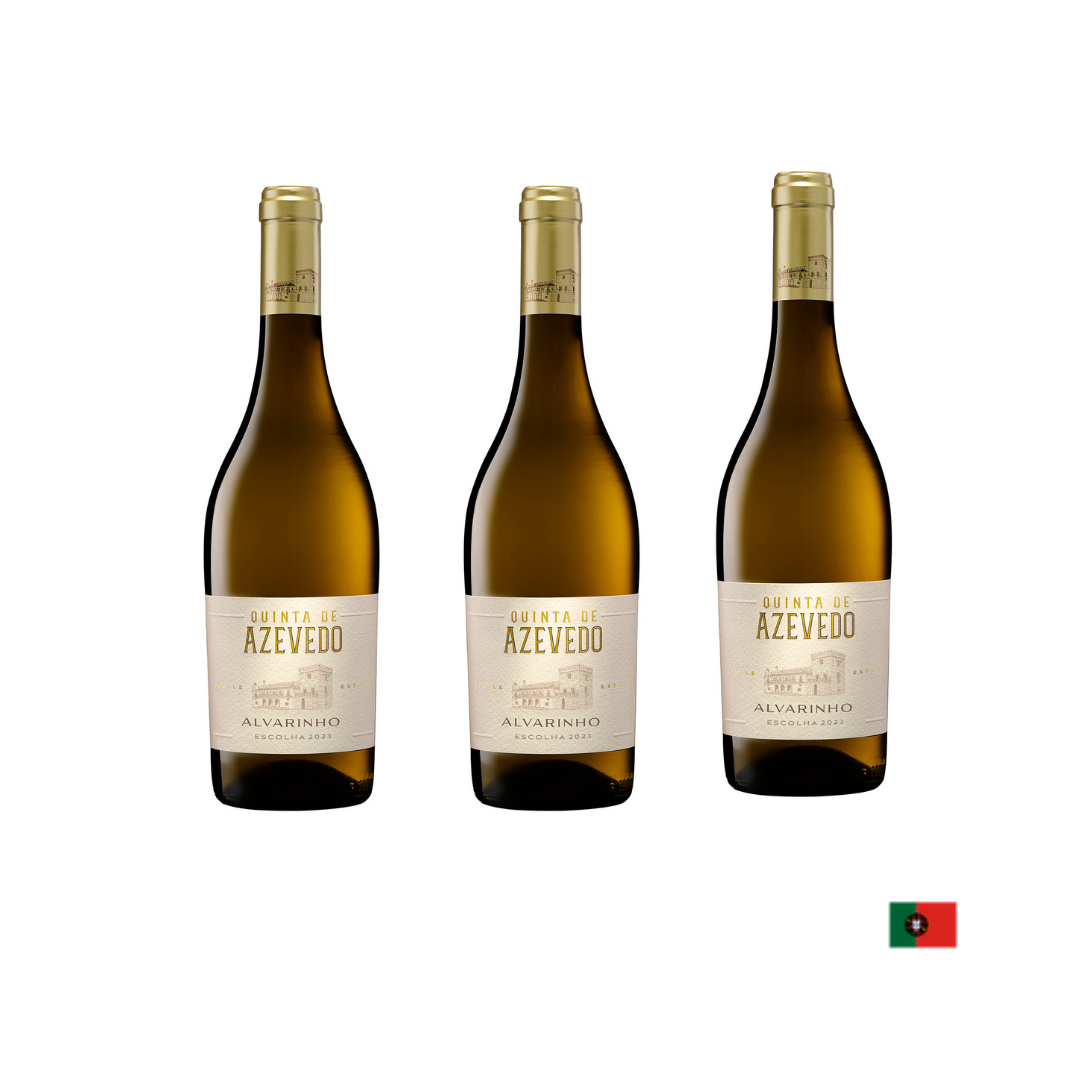 VINO BLANCO QUINTA DE AZEVEDO ALVARINHO ESCOLHA 750 ML X3 - 1