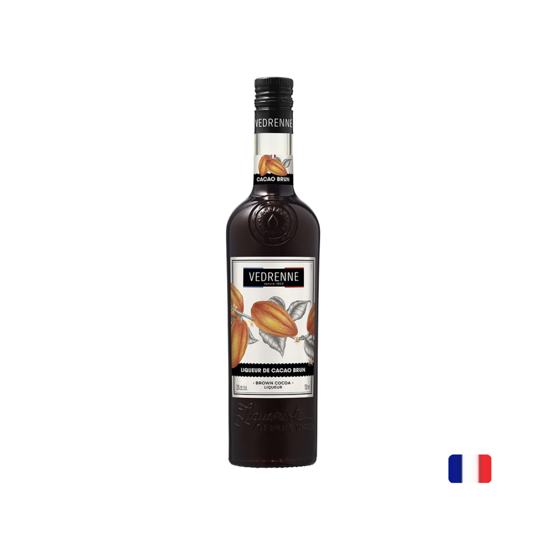 LICOR VEDRENNE CACAO MARRÓN 700 ML - 1