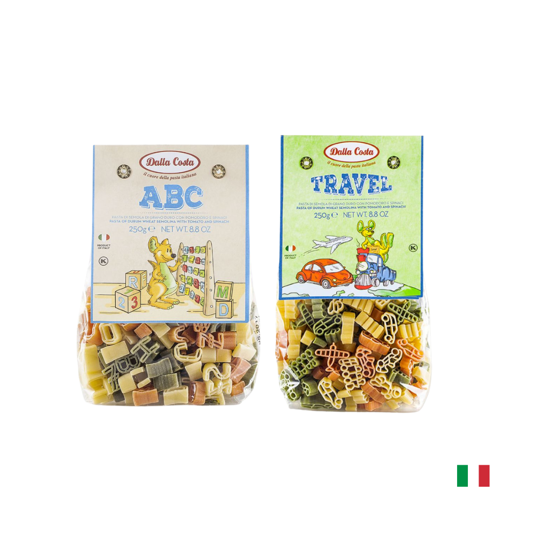 PASTA TRICOLOR DALLA COSTA X 250 GR (Dinosaurios / Travel) - 2