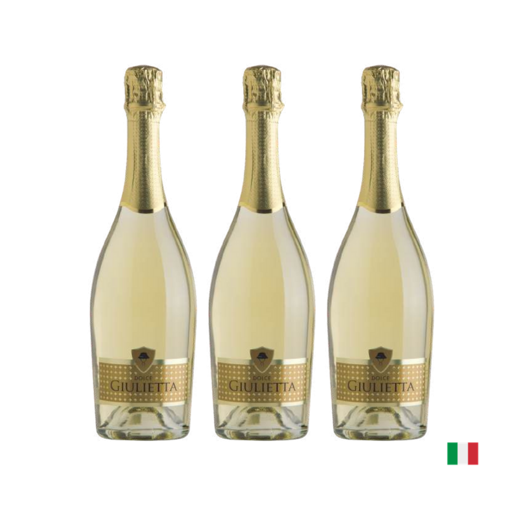 VINO ESPUMANTE GAMBELLARA DULCE GIULIETTA X 750 ML X3 - 1