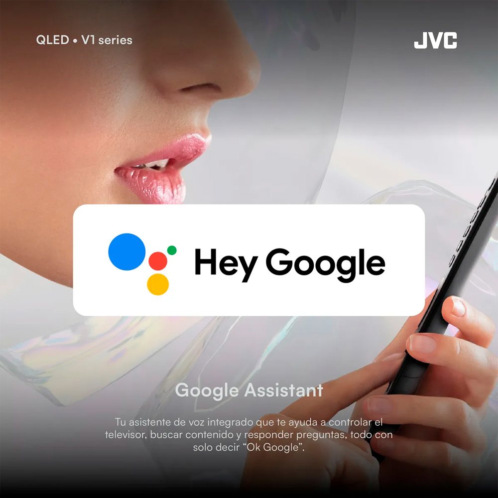 TELEVISOR JVC 43' QLED FHD GOOGLE TV LT-43KM4584 SMART TV - 4