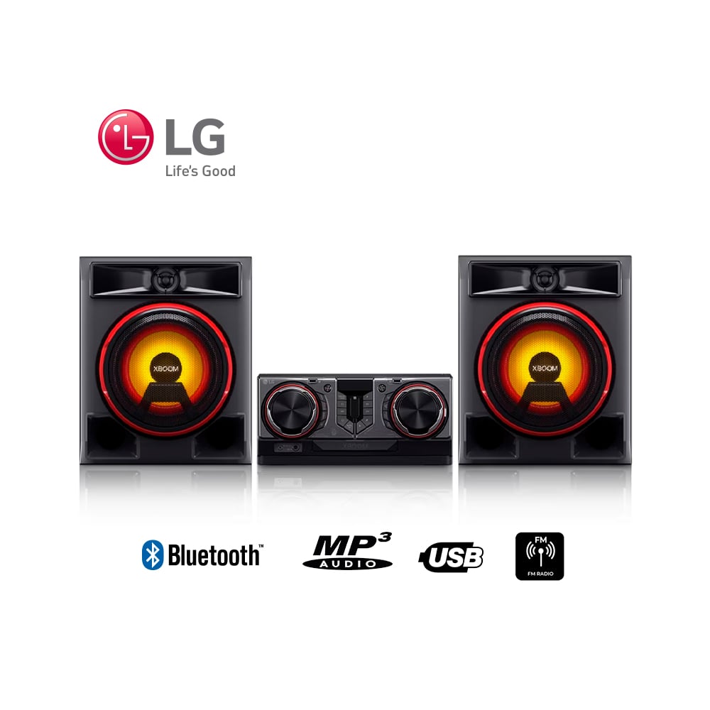 MINICOMPONENTE LG XBOOM CL65 BLUETOOTH USB CD - 1