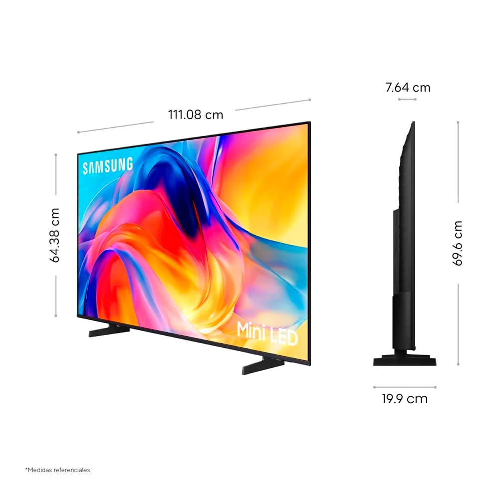 TELEVISOR SAMSUNG 50 SMART TV MINI LED UN50M70HAG UHD 4K M70H VISION AI - 2