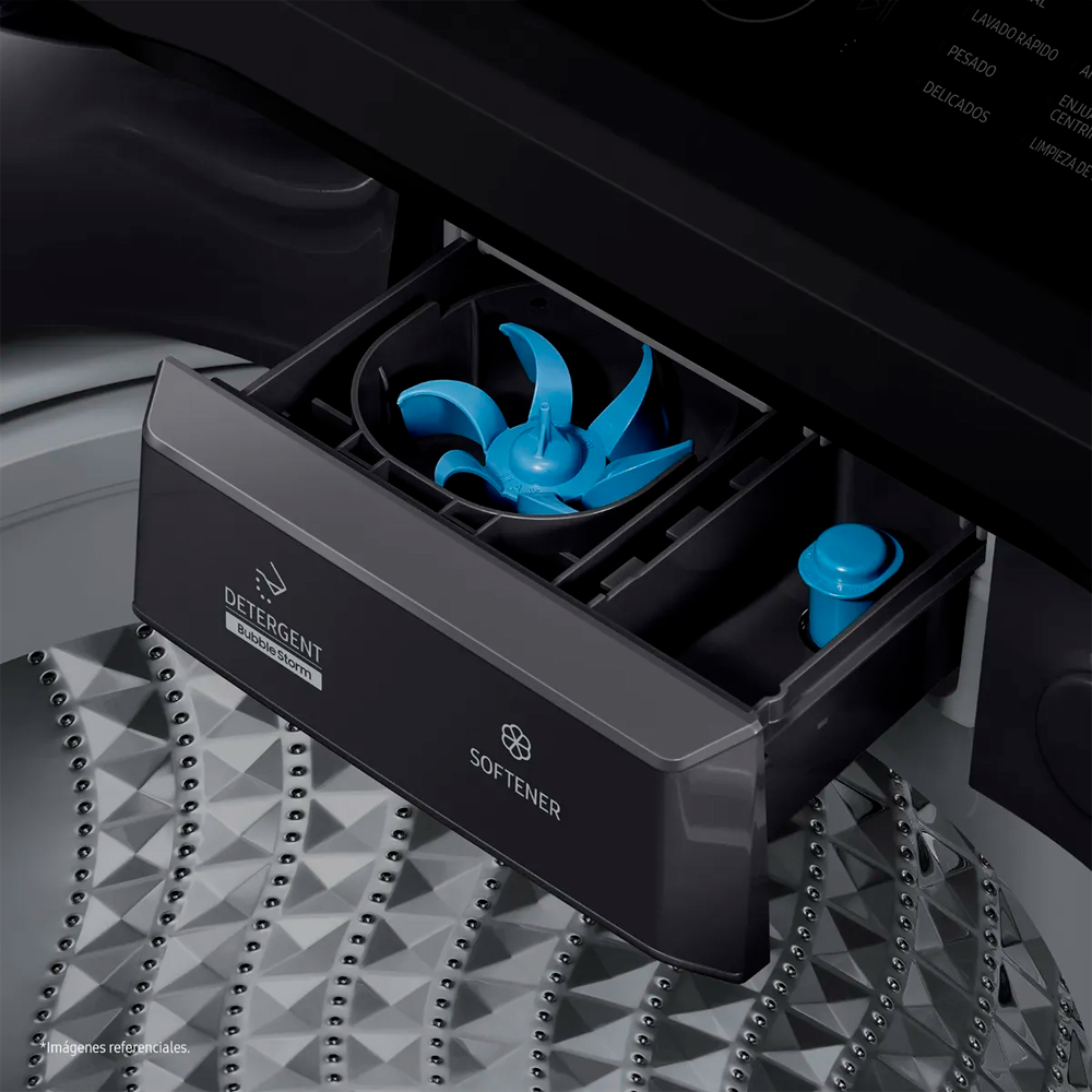 LAVADORA AUTOMÁTICA SAMSUNG CARGA SUPERIOR 15KG WA40F15E4C - 5