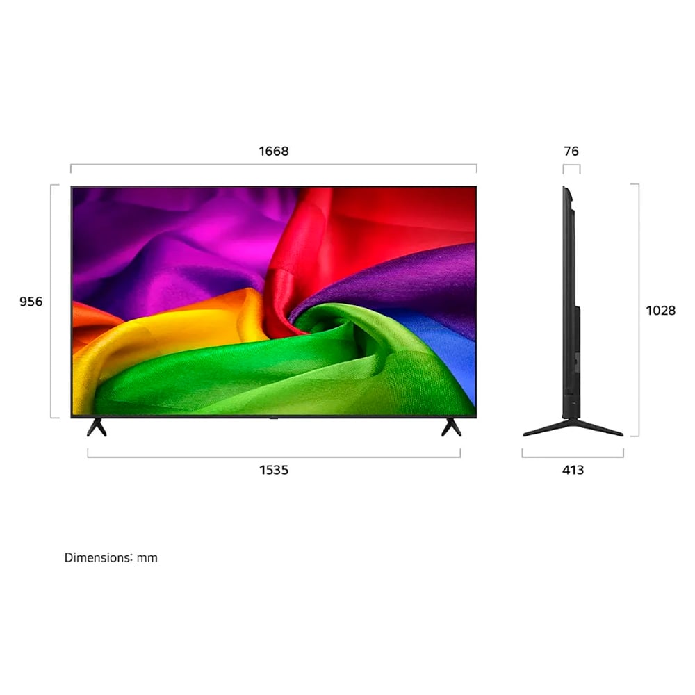 TELEVISOR LG 75 SMART NANO UHD 4K 75NU800BPSB CON MAGIC REMOTO - 2
