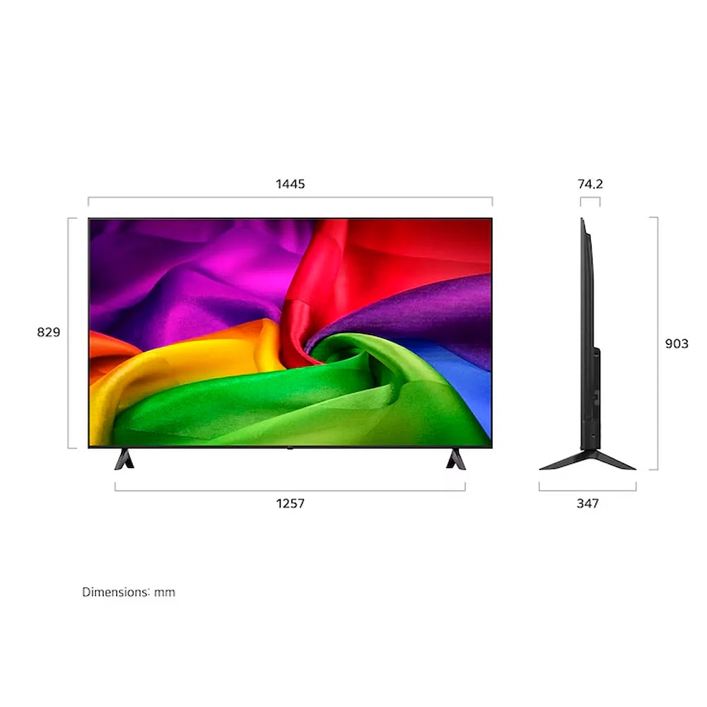 TELEVISOR LG 65 SMART NANO UHD 4K 65NU800BPSB CON MAGIC REMOTO - 2