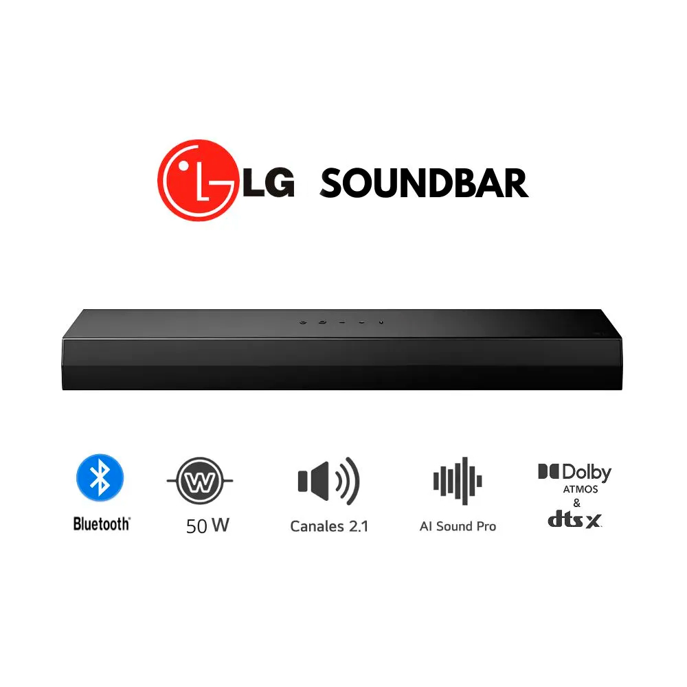 SOUNDBAR LG 50W BLUETOOTH AI SOUND PRO S20A - 1