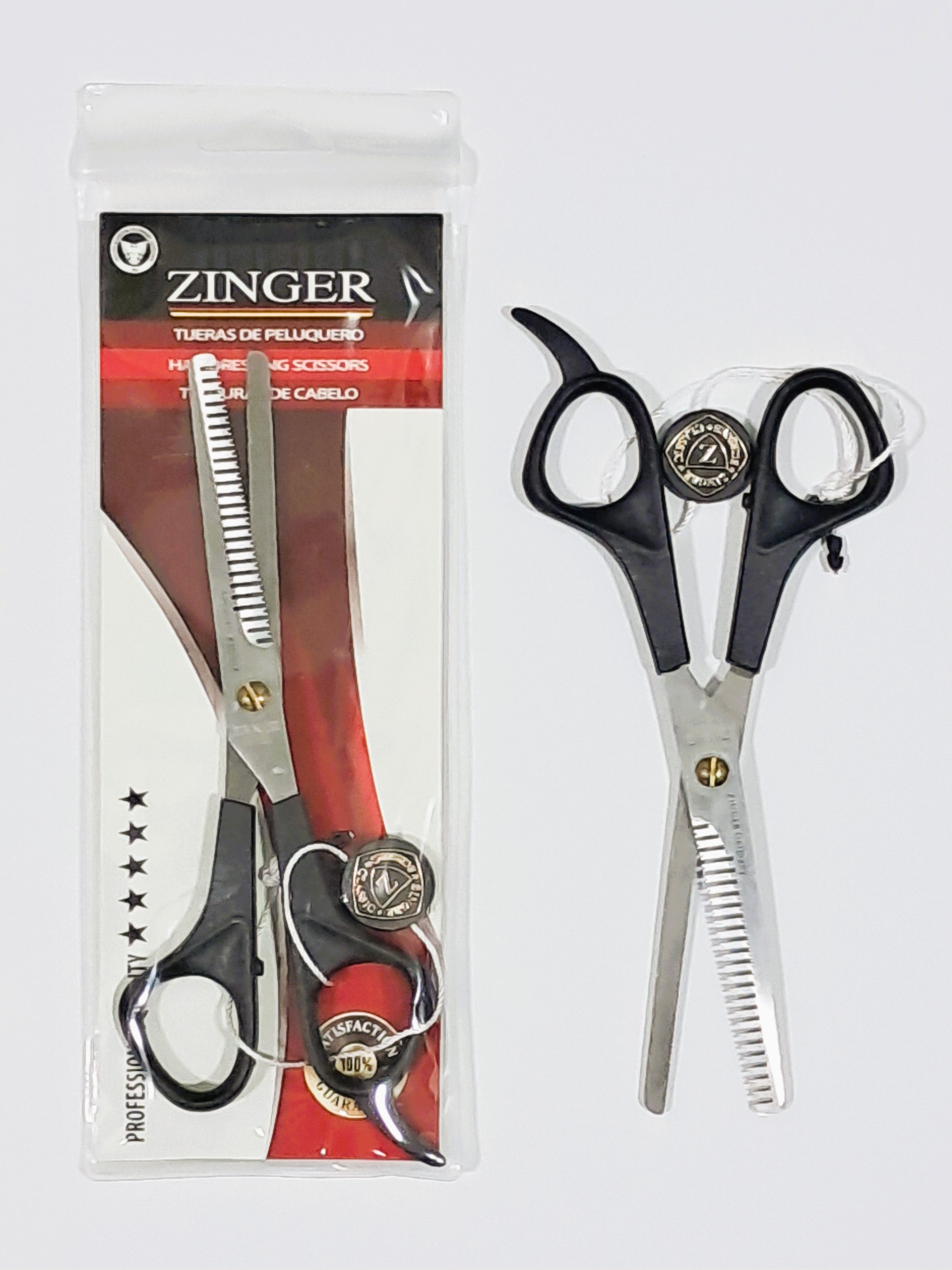 LIZZE PACK PLANCHA EXTREME + TIJERA MICRODENTADA + TIJERA PULIDORA ZINGER - 7