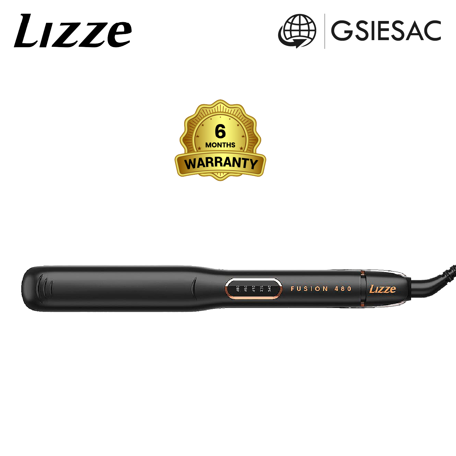 LIZZE PLANCHA DE CABELLO PROFESIONAL FUSION 480 - 2