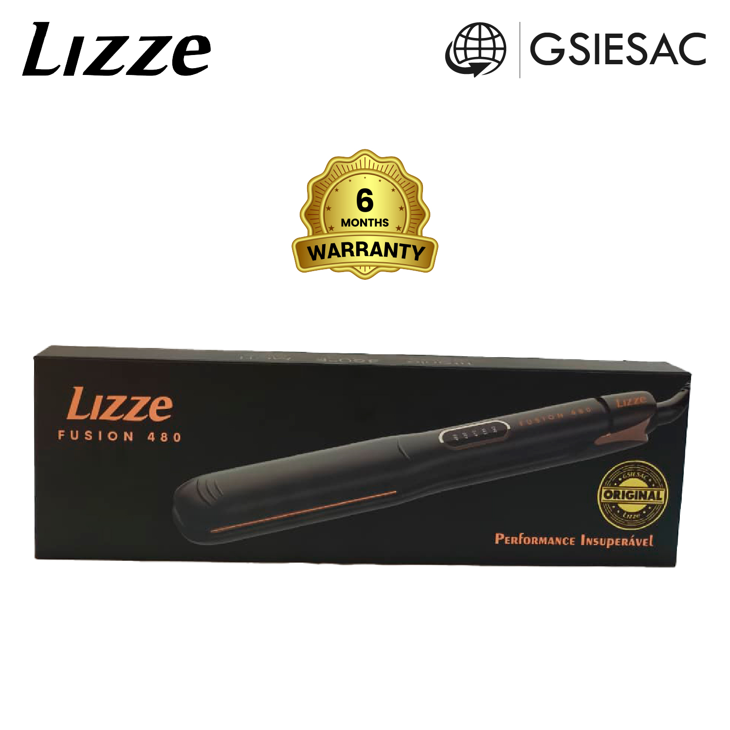 LIZZE PLANCHA DE CABELLO PROFESIONAL FUSION 480 - 3