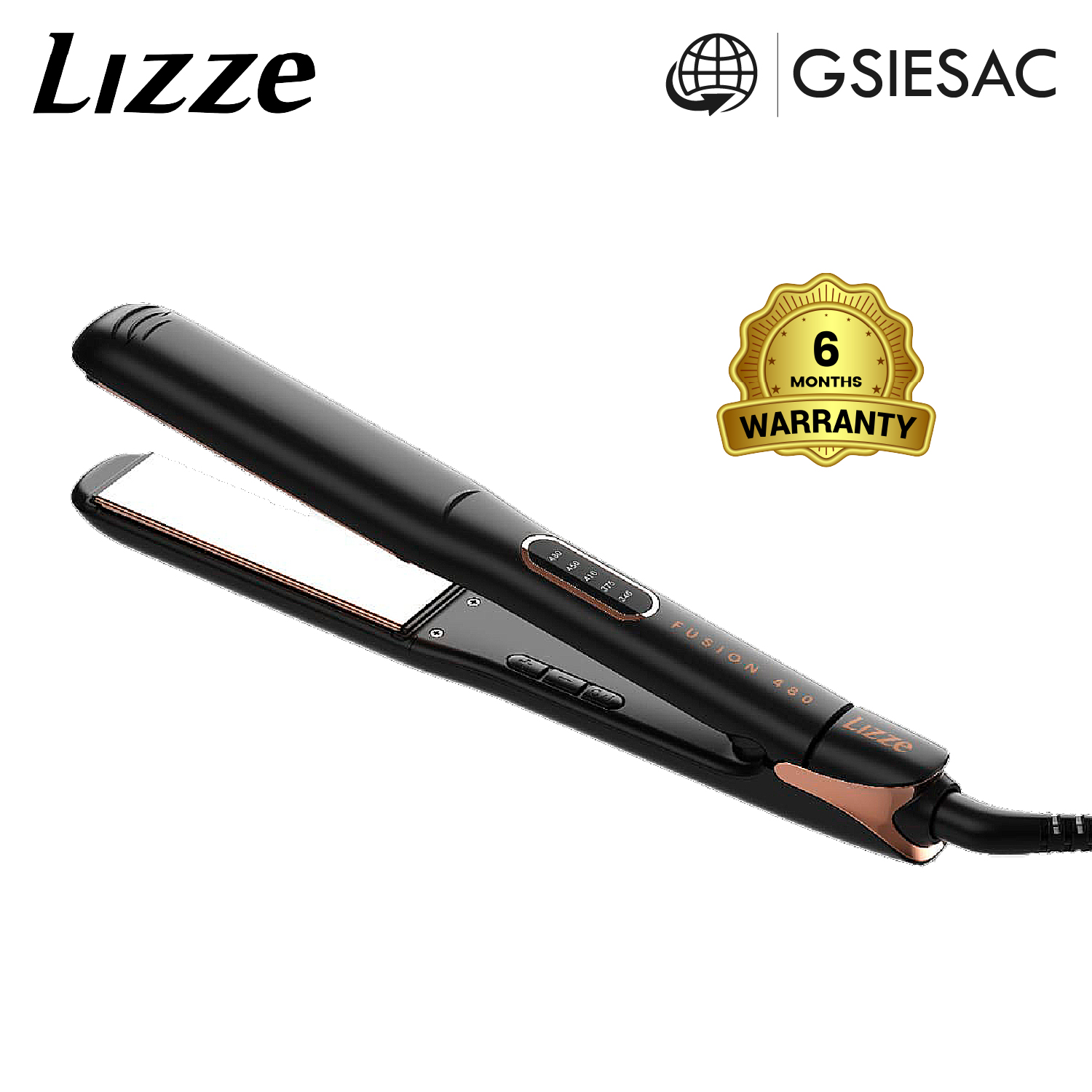 LIZZE PLANCHA DE CABELLO PROFESIONAL FUSION 480 - 4