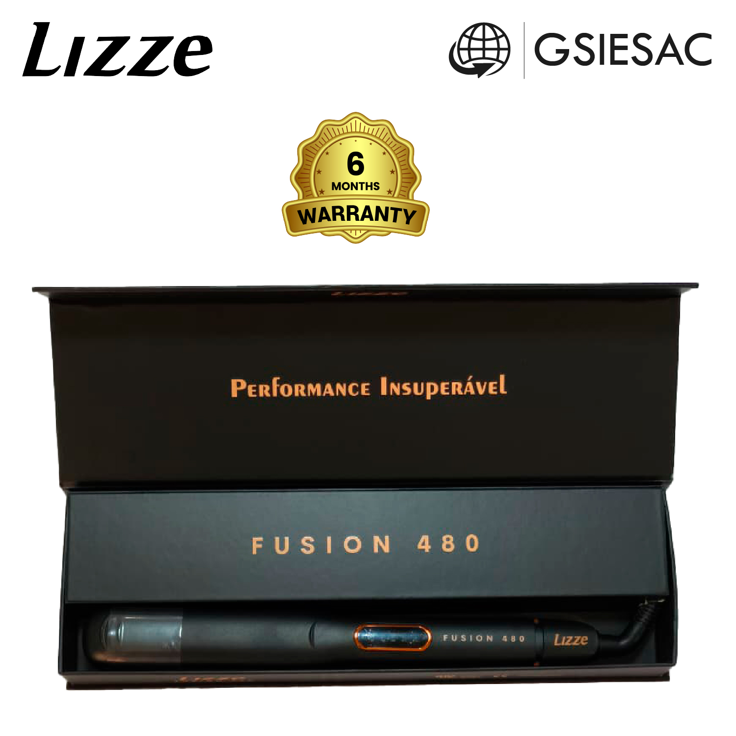 LIZZE PLANCHA DE CABELLO PROFESIONAL FUSION 480 - 5