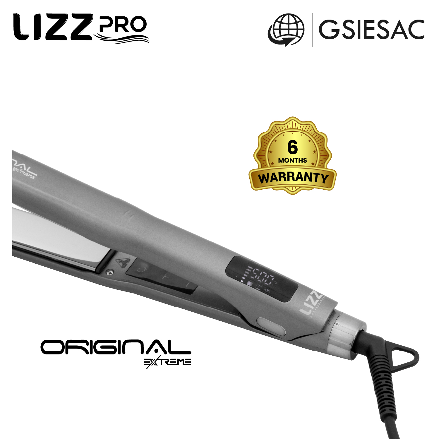 LIZZ PRO PLANCHA ALISADORA PROFESIONAL EXTREME - 6
