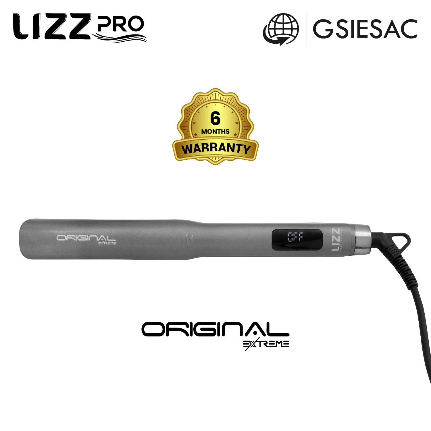 LIZZ PRO PACK PLANCHA PROFESIONAL EXTREME 500°F + (REGALO) KIT PULIMENTO TITANIUM LIZZE - 7