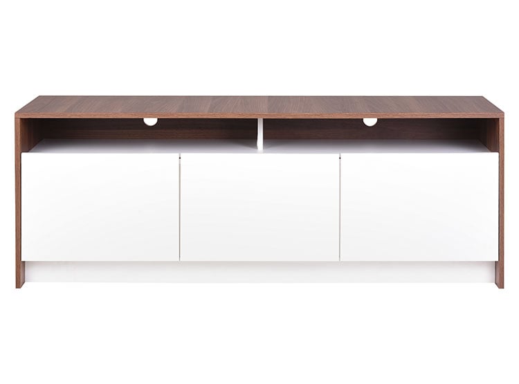 MUEBLES STARHOME CENTRO DE ENTRETENIMIENTO COLBUM 2 PUERTAS 1 CAJOM - NOGAL - 1