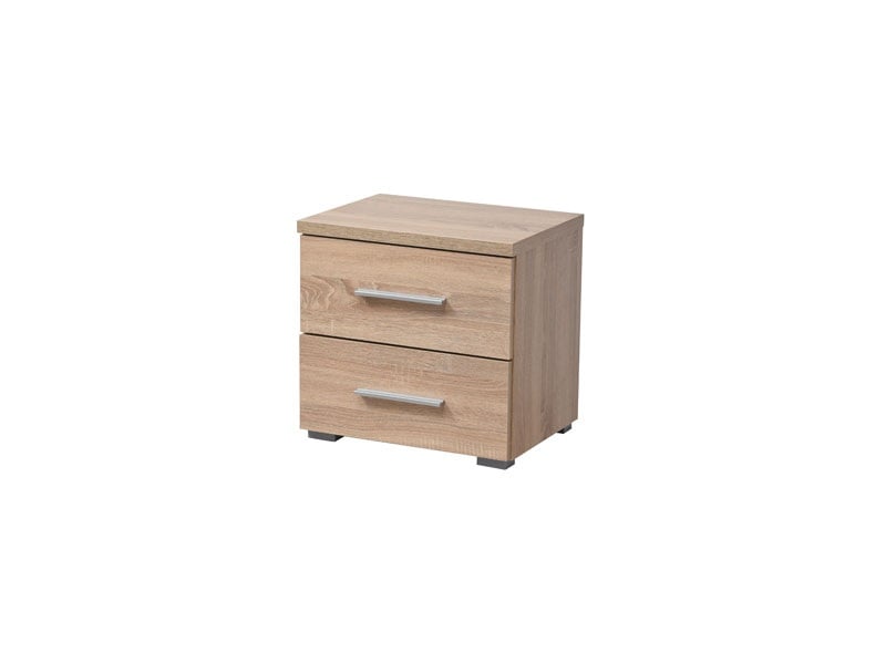 VELADOR MESA DE NOCHE STARHOME NEXA MELAMINA 18 MM CON CAJÓN - 1