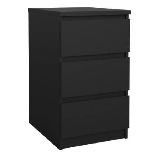 VELADOR MESA DE NOCHE STARHOME MORA MELAMINA 18 MM CON CAJÓN - 1