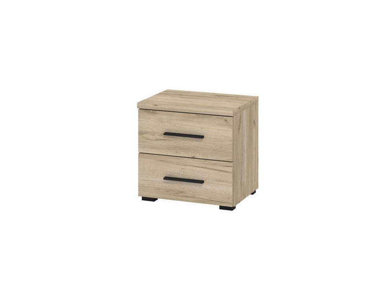 VELADOR MESA DE NOCHE STARHOME LARO MELAMINA 18 MM CON CAJÓN - 1